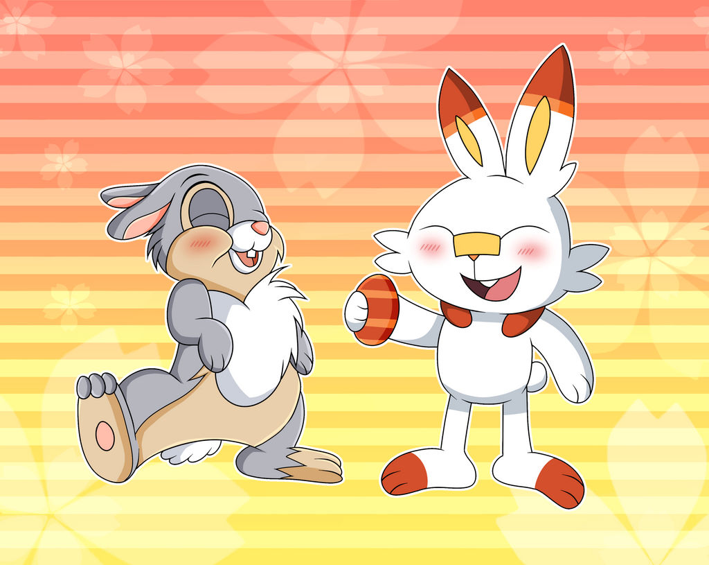 Deviantart Thumper Rabbit Scorbunny and Thumper by DoraeArtDreams-Aspy on DeviantArt