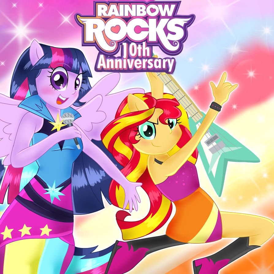 Rwinbow Rocks Rainbow Rocks 10th Anniversary by DoraeArtDreams-Aspy on DeviantArt