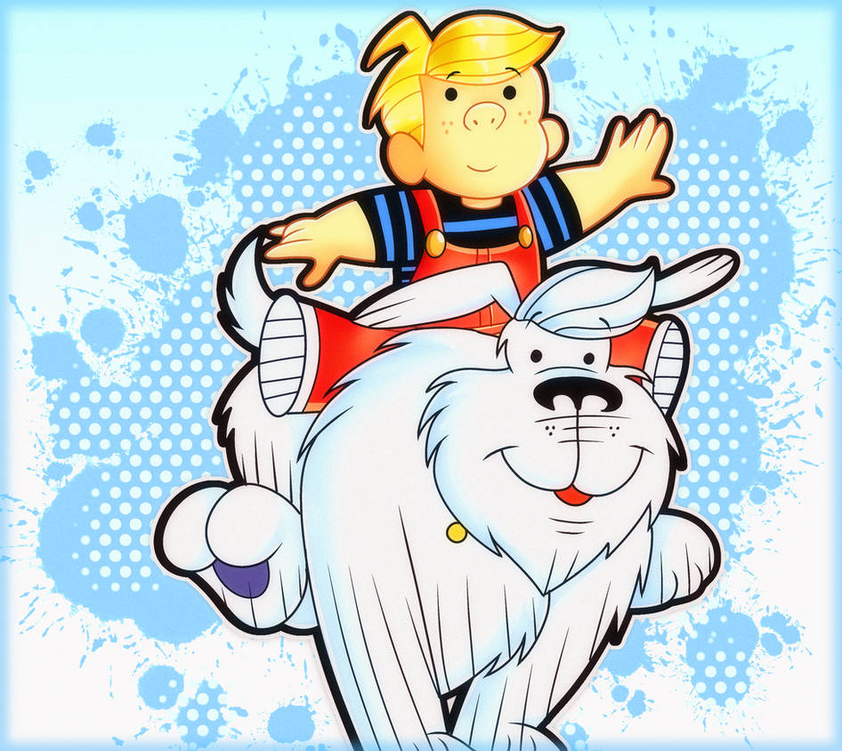 Dennis Ruff Back Rider Dennis the Menace and Ruff (Commission) by DoraeArtDreams-Aspy on ...
