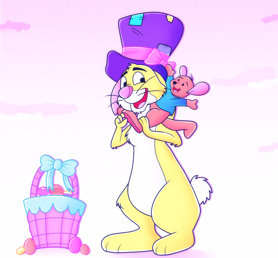Me And Rabbit Springtime With Roo Rabbit and Roo's Happy Easter (Commission) by DoraeArtDreams-Aspy on ...
