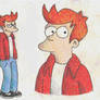 Philip J Fry sketches