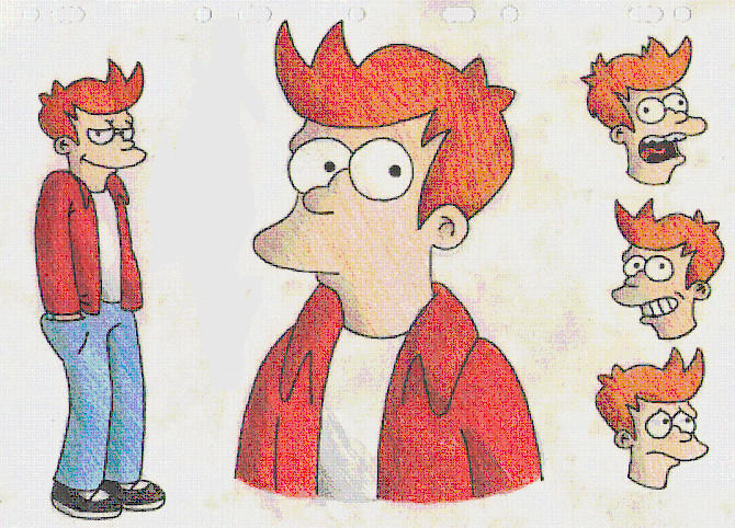 Philip J Fry sketches by Aiyanimation on DeviantArt