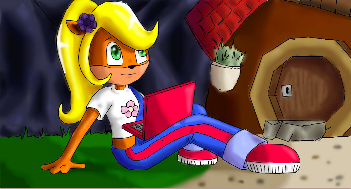 Iscribble: Coco bandicoot