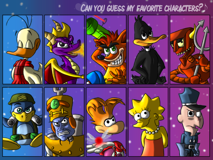 Fav Characters Meme