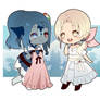 Commission: Blue and Lucatiel