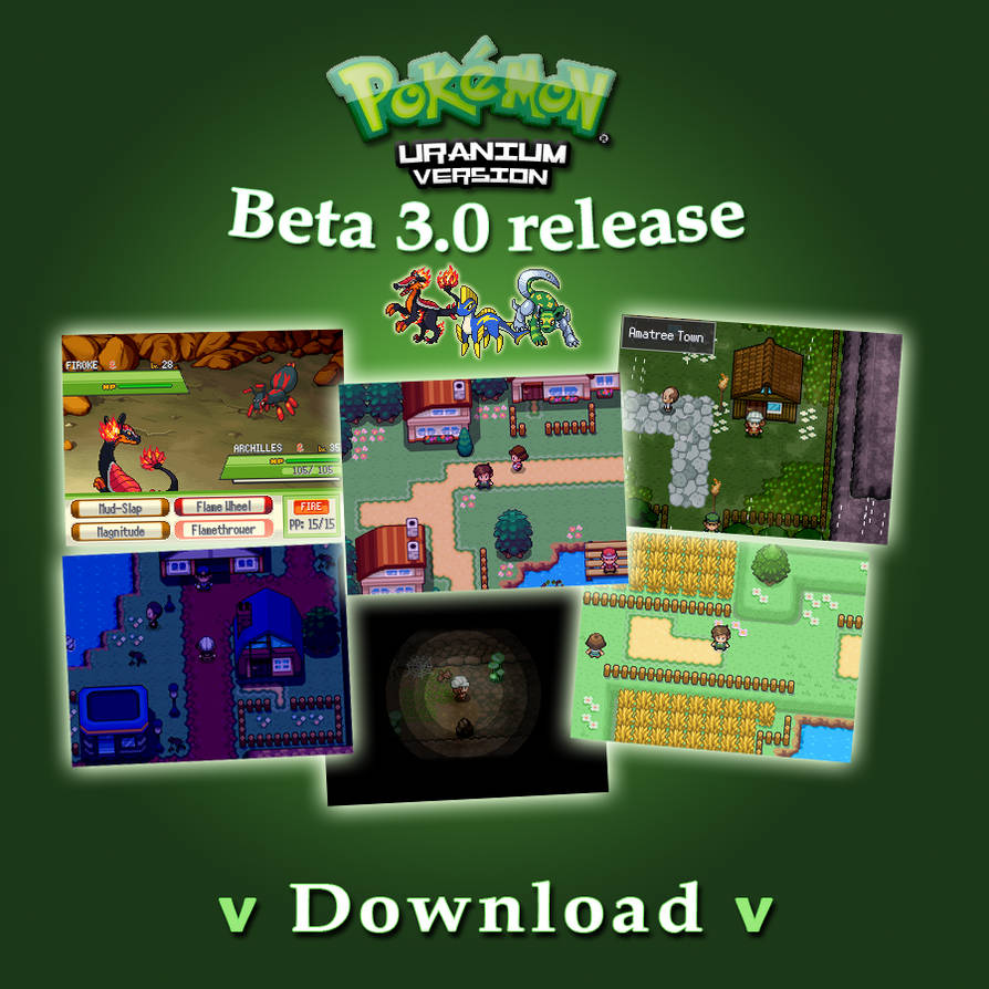 POKEMON URANIUM BETA 3 RELEASED *NEW LINKS* by JV12345
