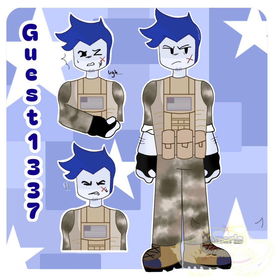 Guest 1137 Rework Guest1337 fanart by Lunaristmoondrawz on DeviantArt