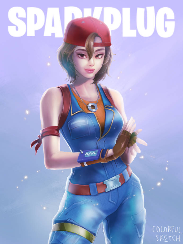 Spark Plug Fortnite Fan Art Fortnite Bucks Free