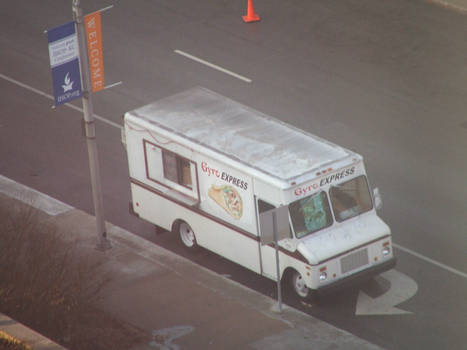 stalking a taco truck