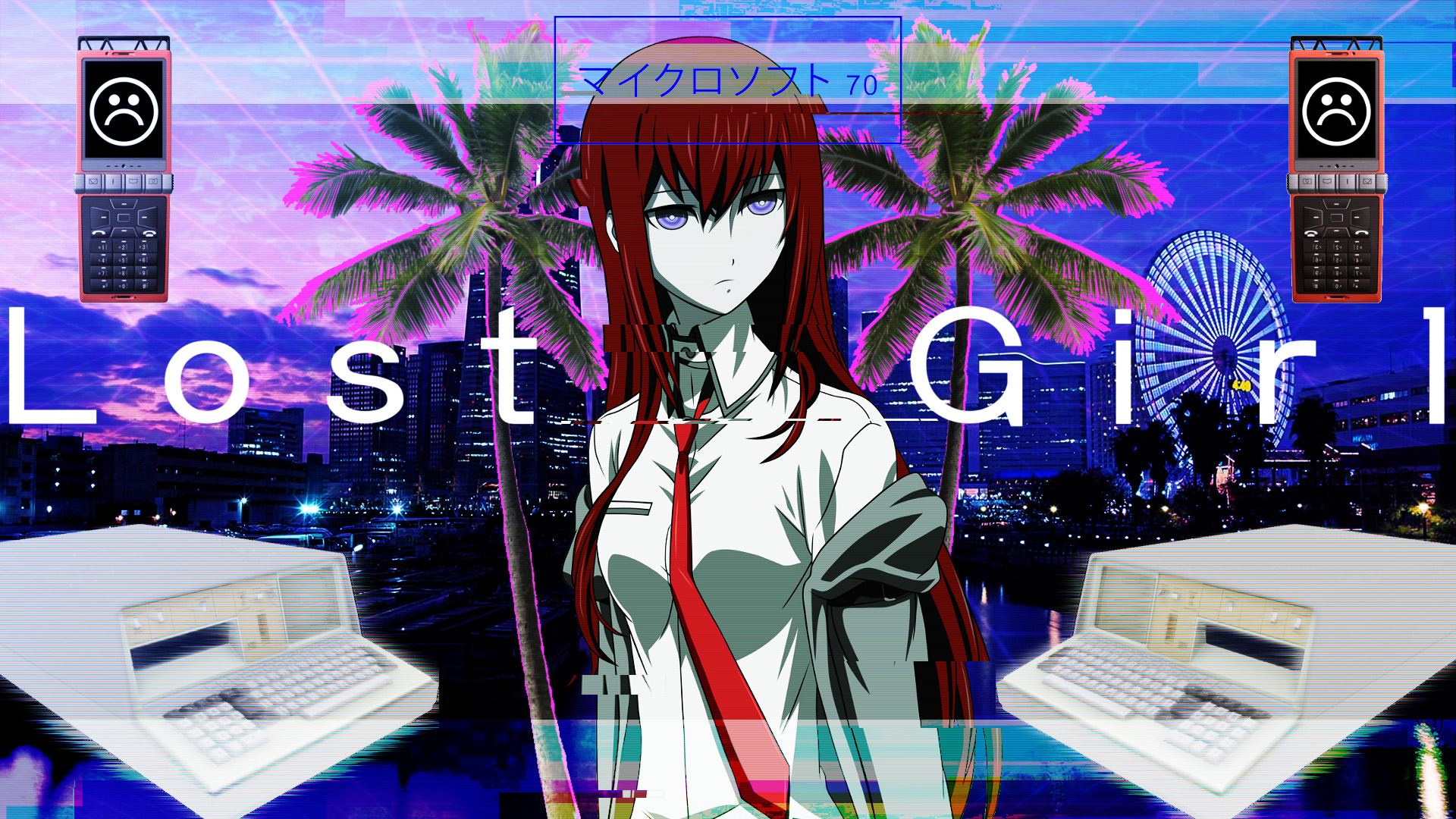 My Anime Vaporwave Wallpaper #08 by iamthebest052 on DeviantArt My Anime Vaporwave Wallpaper #08 by iamthebest052 on DeviantArt