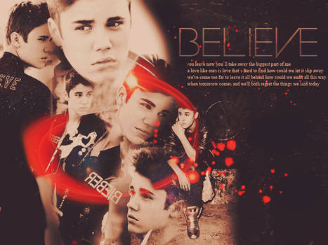 Justin Bieber 'Believe' wallpaper