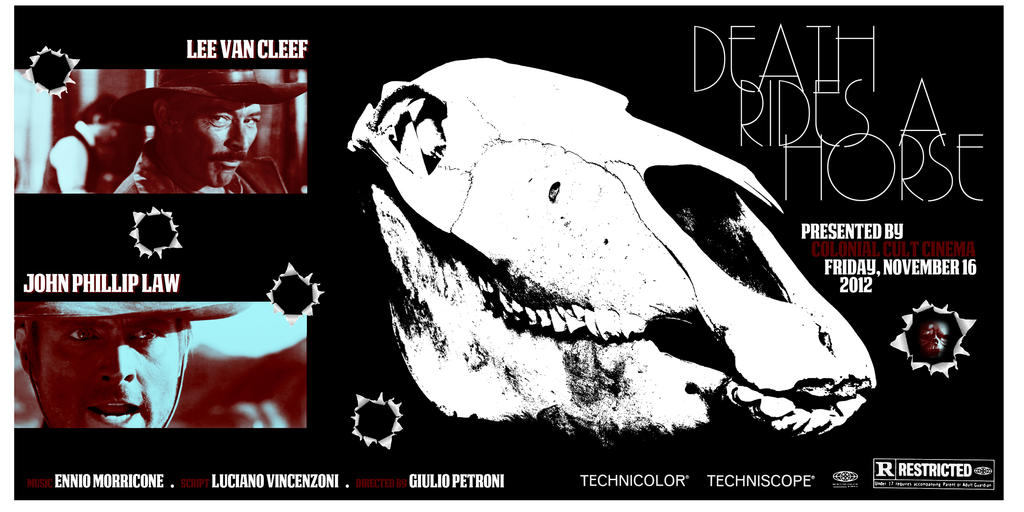 Death Rides A Horse Poster Colonial by Hel-Metro on DeviantArt