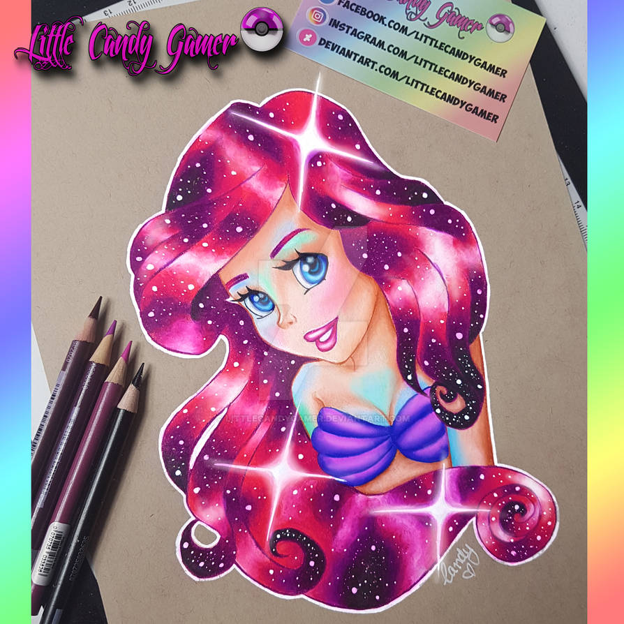 Cosmic Ariel - The little Starmaid by LittleCandyGamer on DeviantArt
