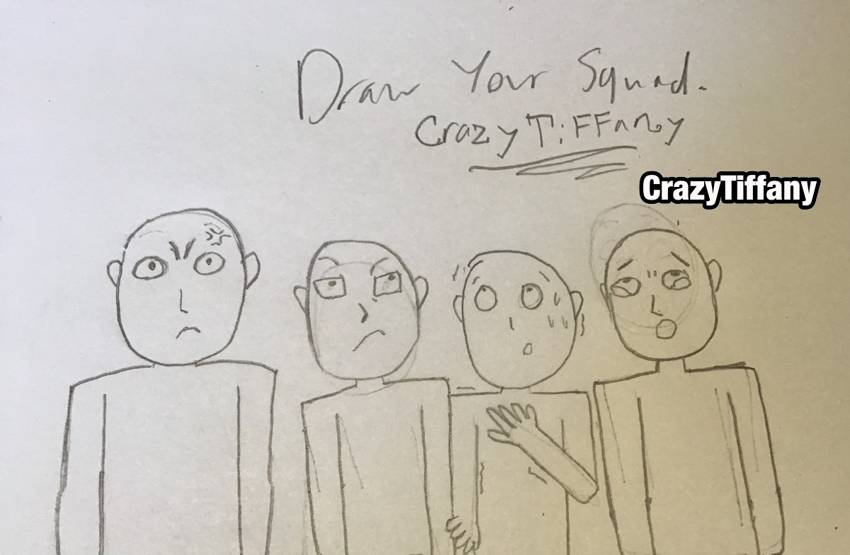Draw The Squad Template. by CrazyTiffany on DeviantArt