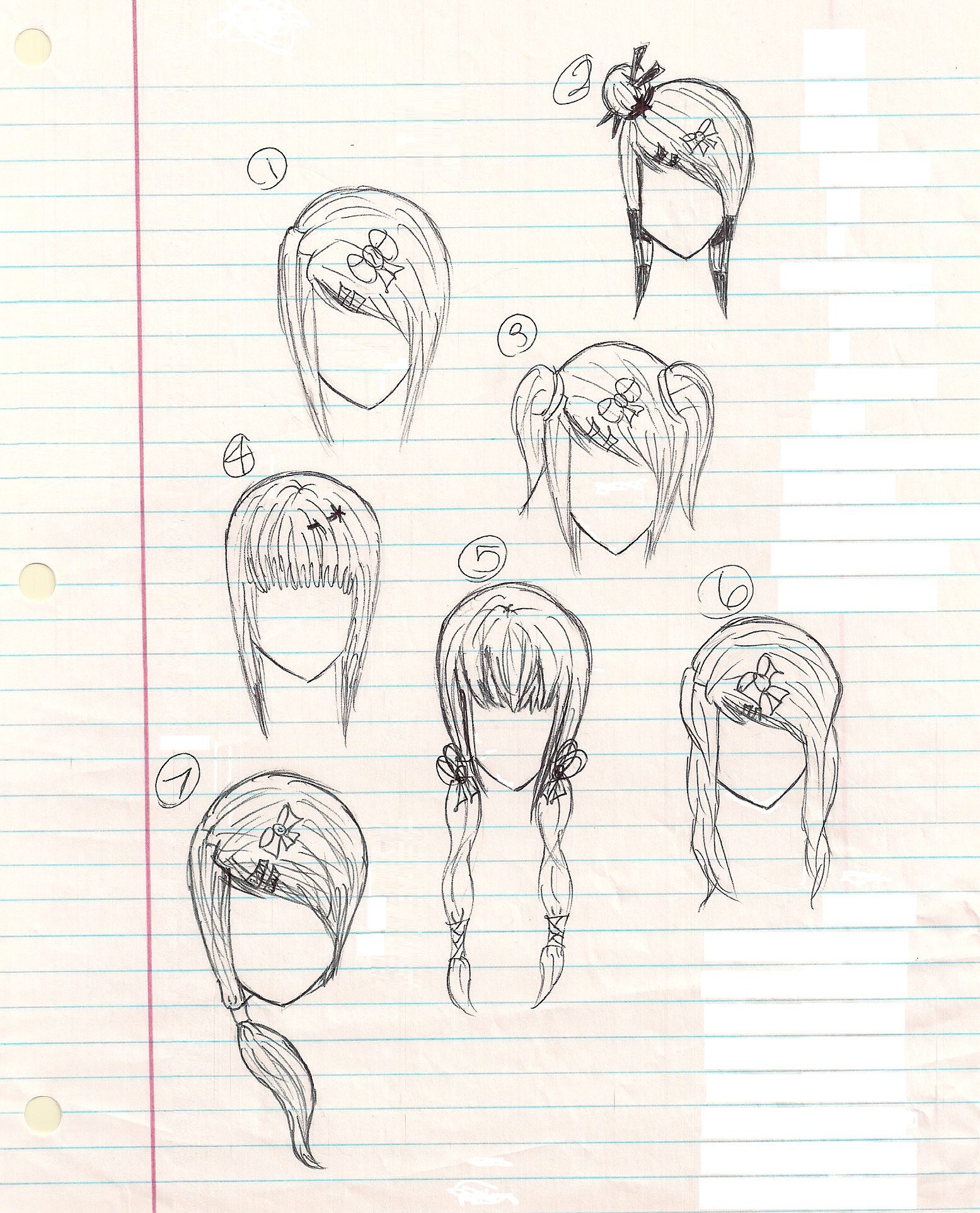 Anime Hairstyles By Plmethvin On Deviantart