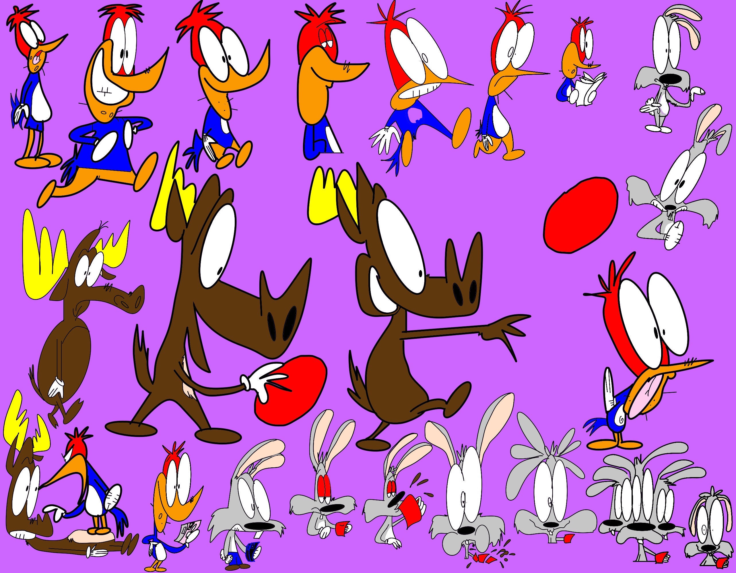 Springtime Characters Characters of Spring Time Cartoons by RueJonathan181 on DeviantArt