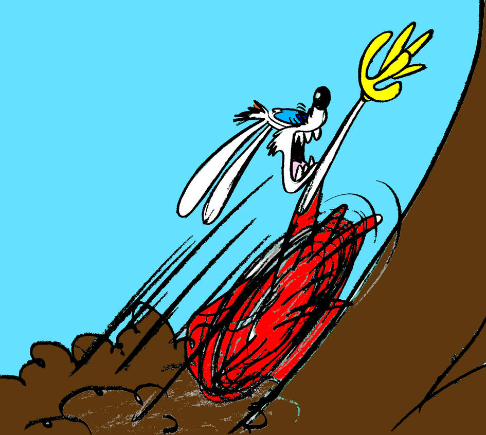 Herman Rabbitt Roger Rabbit Running To Get Baby Herman Over Here by RueJonathan181 on ...
