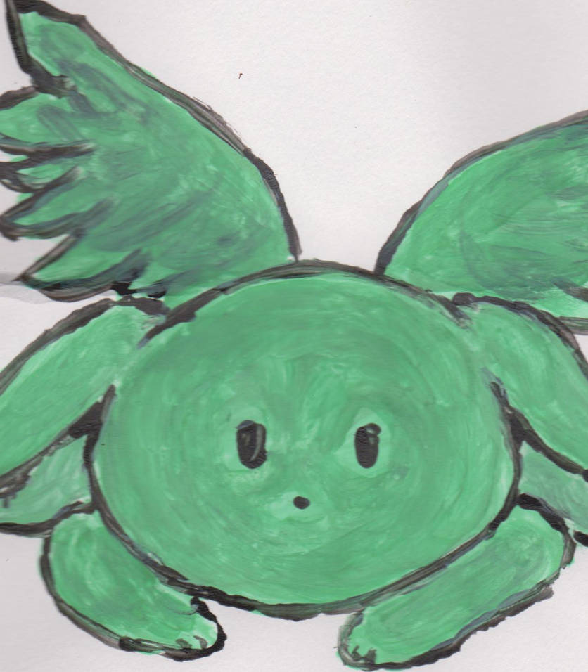 flying mint bunny by Kira-Mint-Tsuneo on DeviantArt