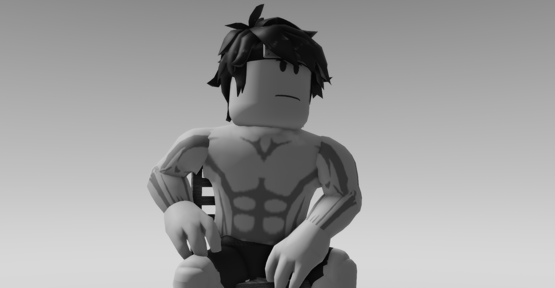 Giga Chad Muscle T-Shirt - Roblox