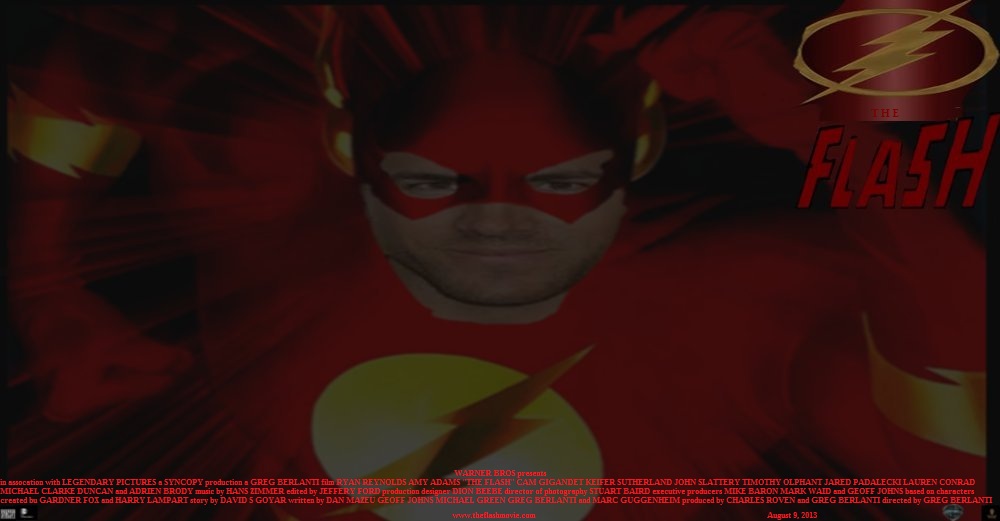 The Flash fan poster