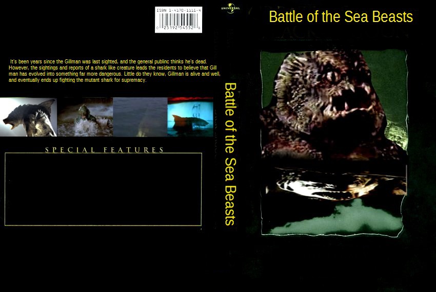 Battle of the Sea Beasts DVD cover