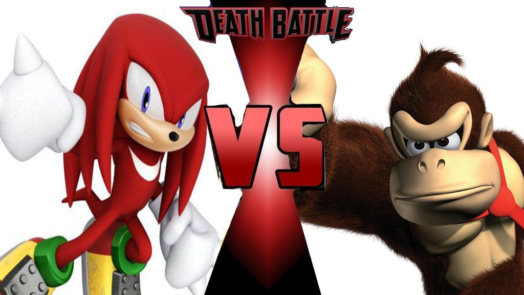 Death Battle Knuckles vs. Donkey Kong thumbnail by SteveIrwinFan96 on  DeviantArt