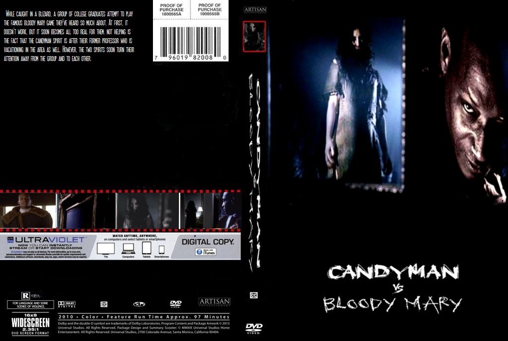 Candyman vs Bloddy Mary DVD cover