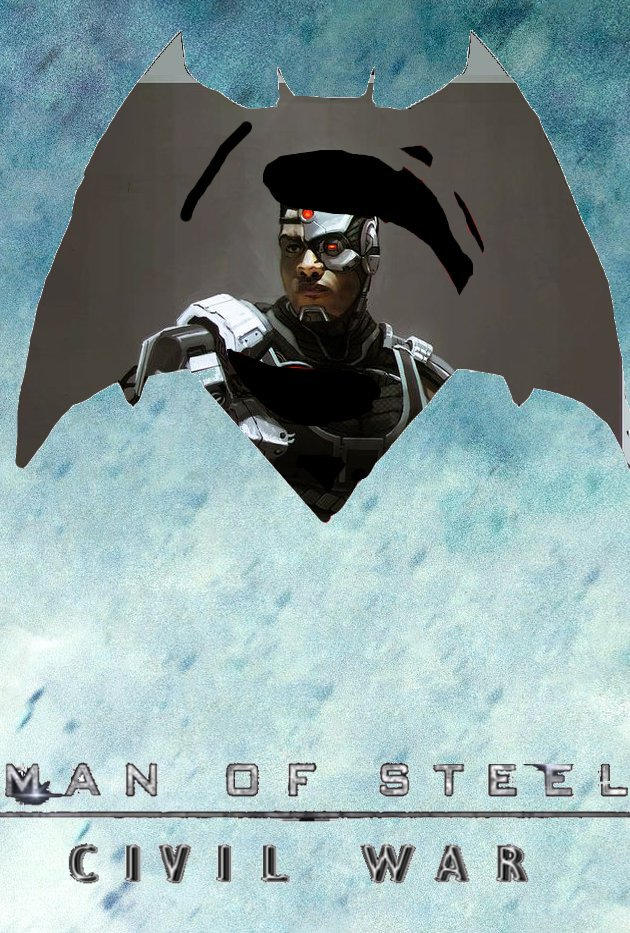 Civil Rights Cyborg Man of Steel Civil War Cyborg poster 2 by SteveIrwinFan96 on DeviantArt