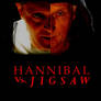 Hannibal vs Jigsaw poster