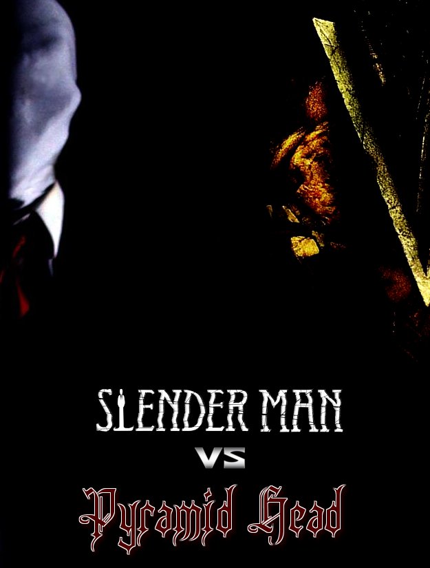 Slender Man Vs Pyramid Head by jim-shadow on DeviantArt