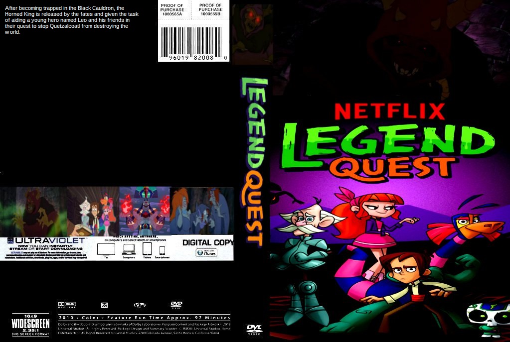 Legend Quest DVD cover