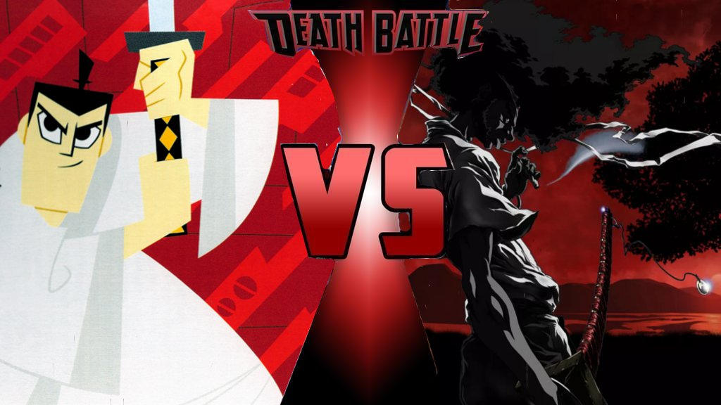 Rooster Teeth on X: Samurai Jack Vs Afro Samurai. Who will win this DEATH  BATTLE!?  ⭐️  / X
