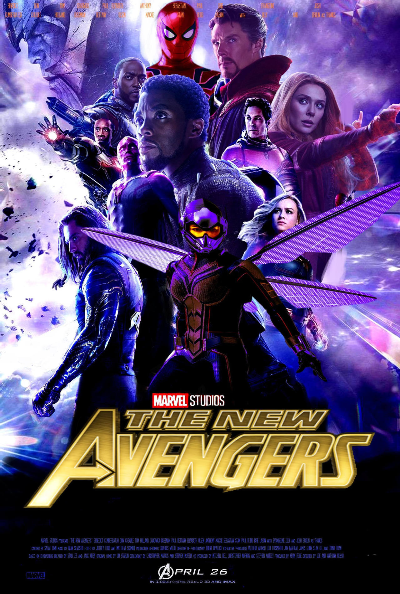 Brand new avengers alternate poster.  Marvel posters, Avengers poster, New  avengers