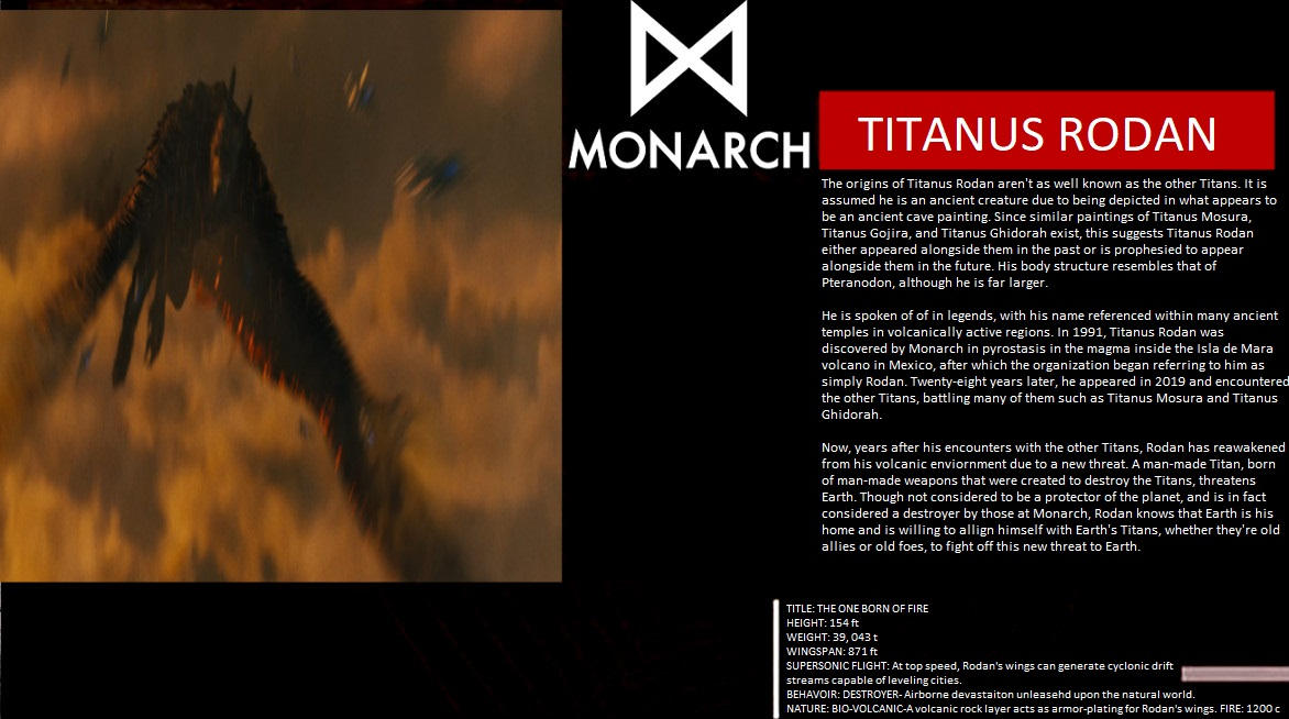 Monarchs File Deviantart Monarch Files Rodan by SteveIrwinFan96 on DeviantArt