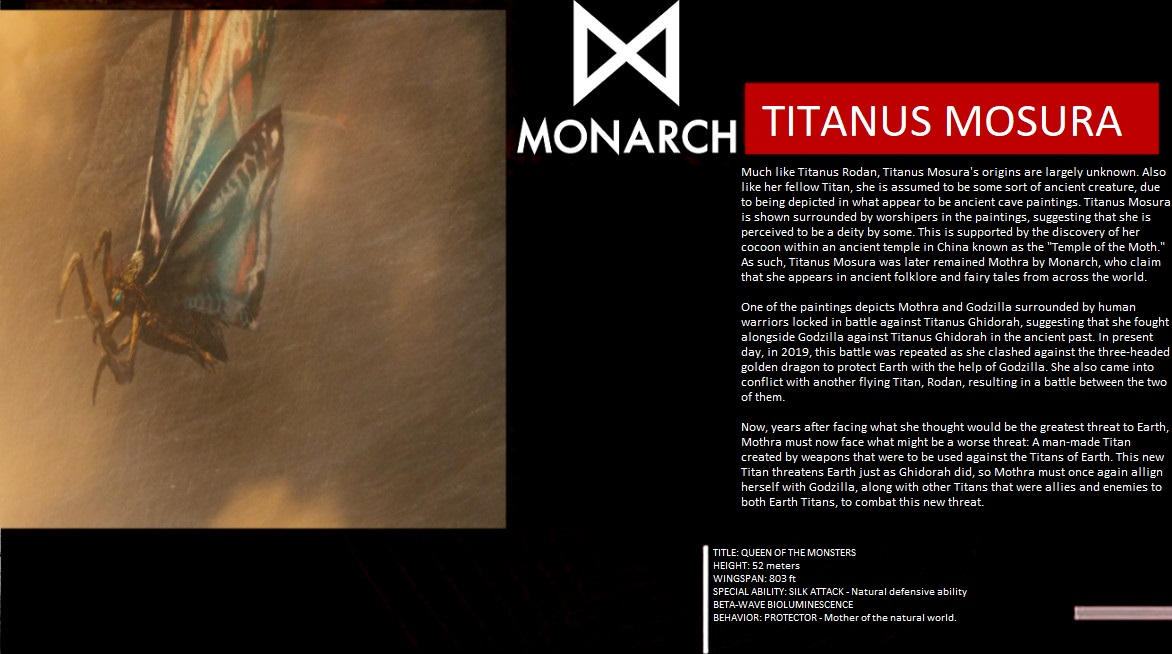 Monarchs File Deviantart Monarch Files Mothra by SteveIrwinFan96 on DeviantArt