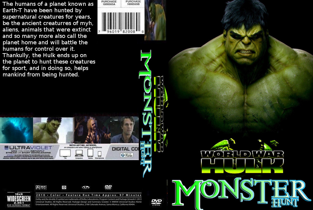 World War Hulk Monster Hunt Dvd Cover By Steveirwinfan96 On Deviantart World War Hulk Monster Hunt Dvd Cover By Steveirwinfan96 On Deviantart