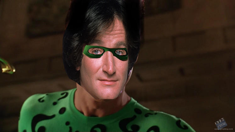 Robin Williams as Riddler by SteveIrwinFan96 on DeviantArt