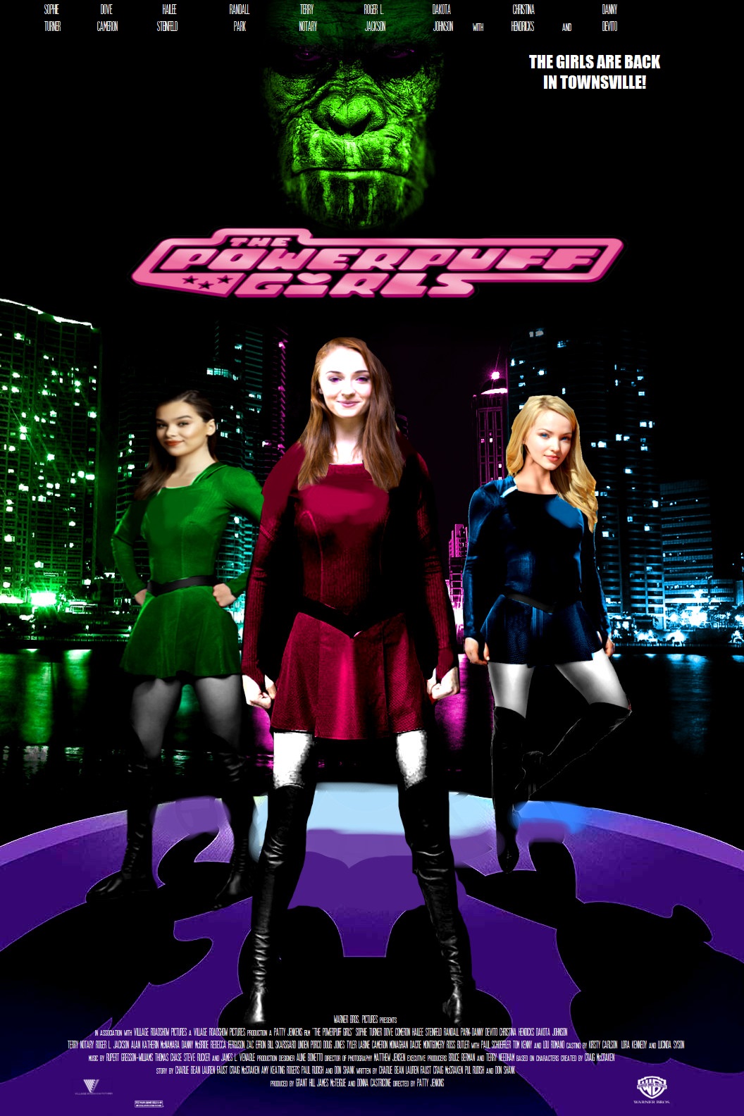 The Powerpuff Girls movie poster by SteveIrwinFan96 on DeviantArt