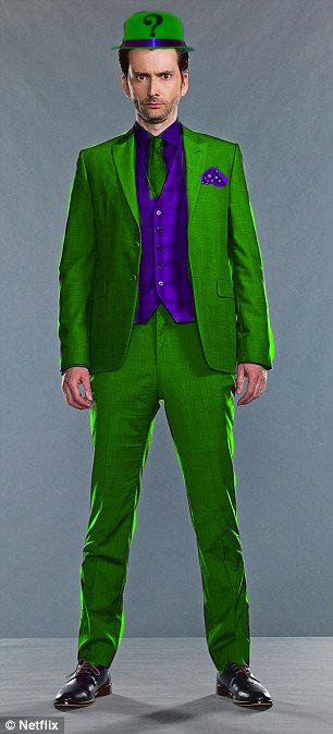 David Tennat Riddler David Tennant as The Riddler by SteveIrwinFan96 on DeviantArt