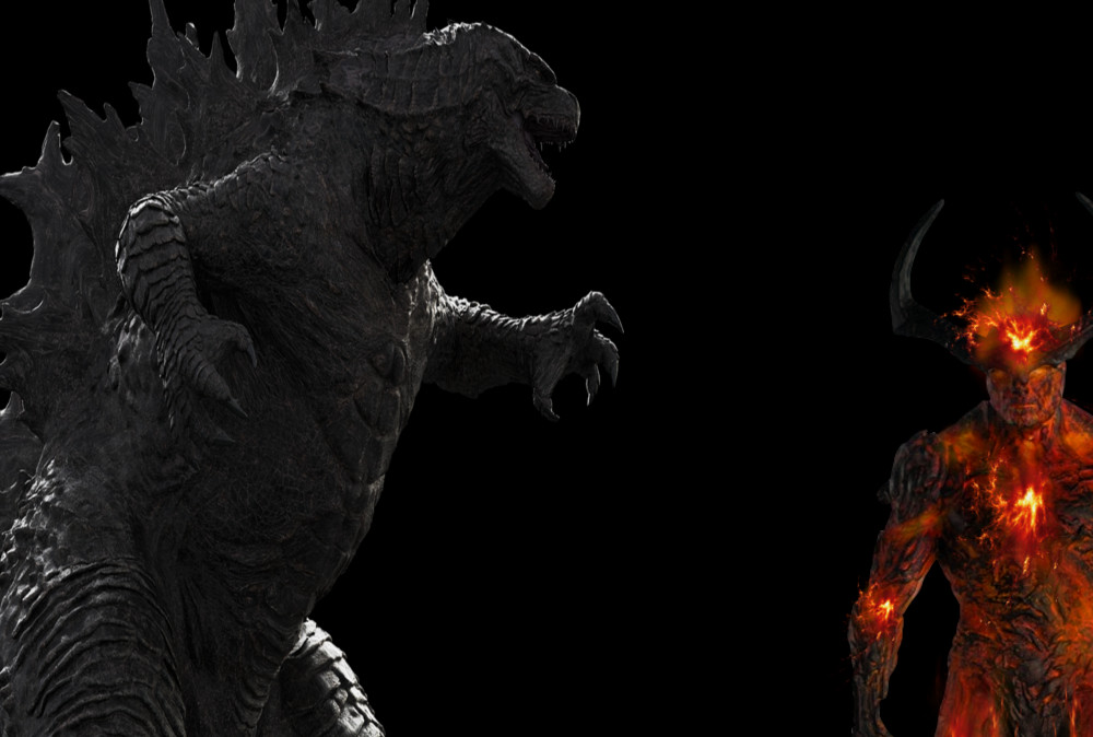 Godzilla vs. Surter by SteveIrwinFan96 on DeviantArt