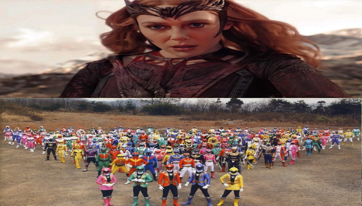 Power Ragner Witch Scarlet Witch vs Power Rangers army by SteveIrwinFan96 on DeviantArt