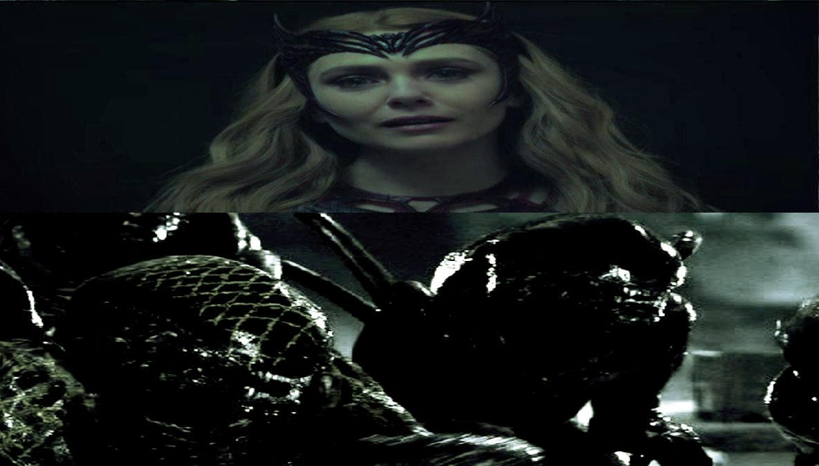 Scarlet Witch vs Xenomorph army by SteveIrwinFan96 on DeviantArt