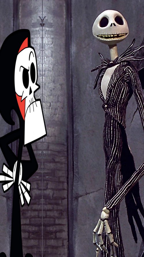 Jackgrim Roon Grim vs Jack Skellington by SteveIrwinFan96 on DeviantArt