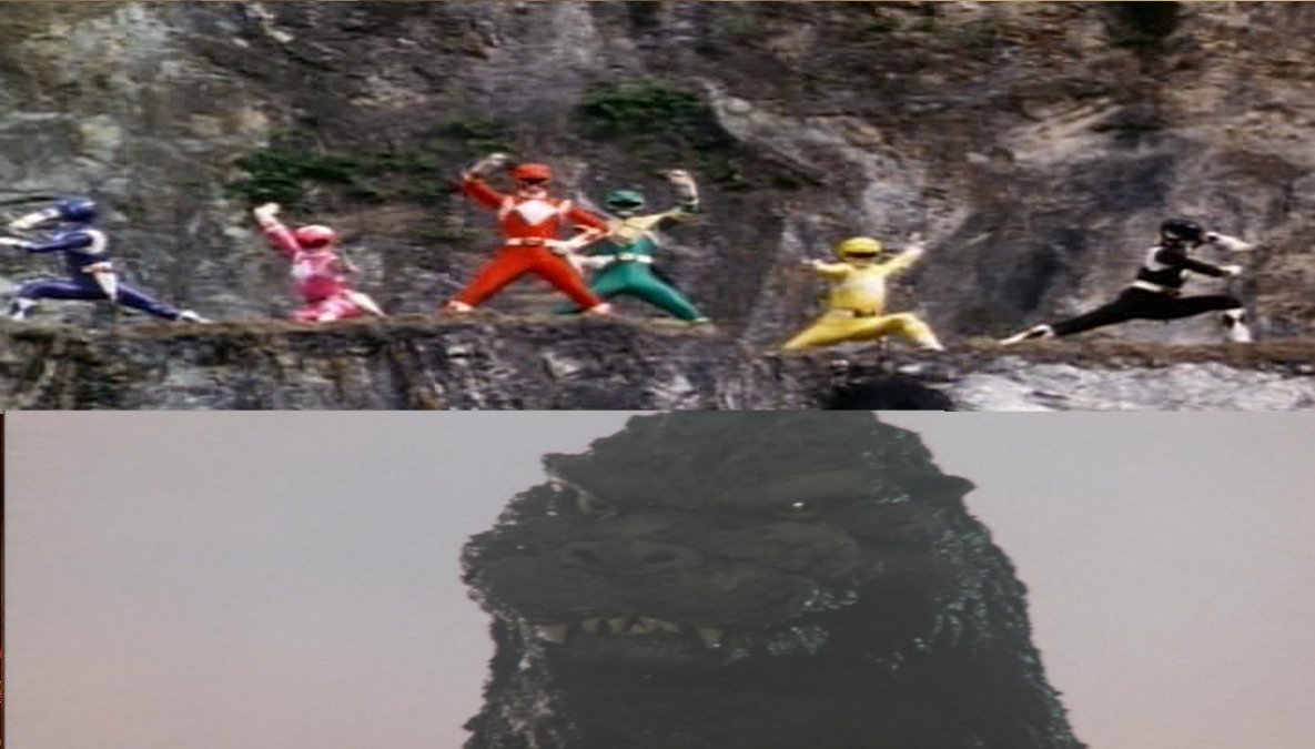 Power Rangers vs Godzilla by SteveIrwinFan96 on DeviantArt