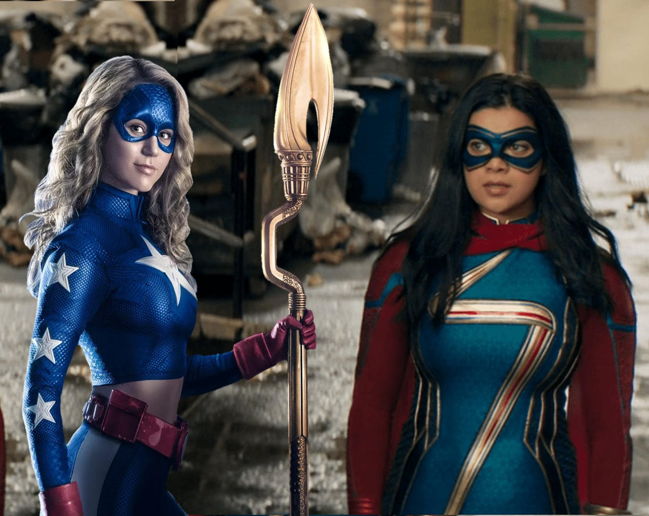 Stargirl vs Ms. Marvel by SteveIrwinFan96 on DeviantArt