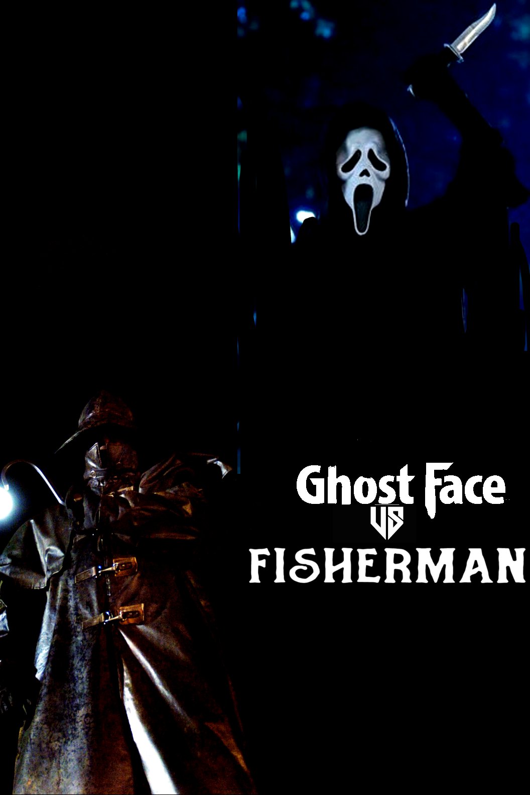 Ghostface vs Fisherman poster by SteveIrwinFan96 on DeviantArt
