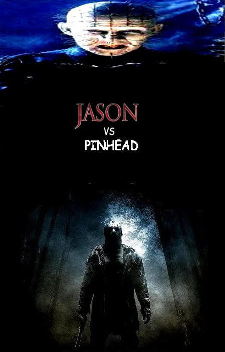 Jason vs Pinhead poster by SteveIrwinFan96 on DeviantArt