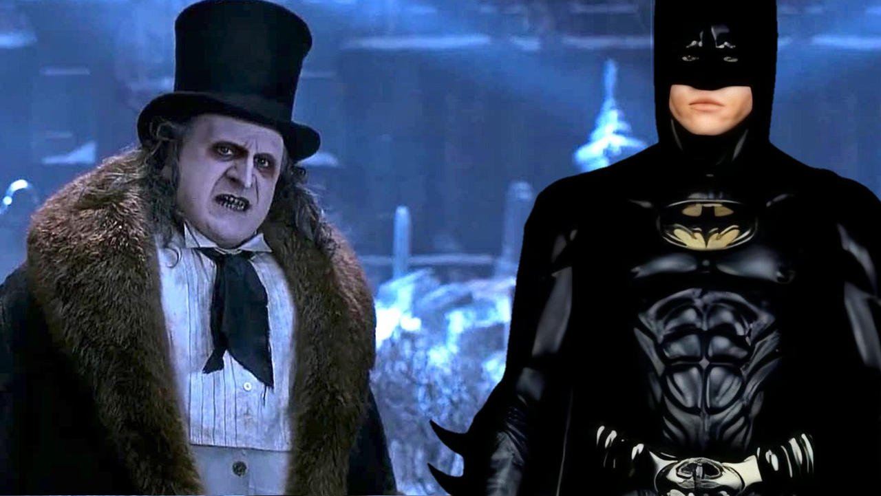 Batman vs Penguin by SteveIrwinFan96 on DeviantArt