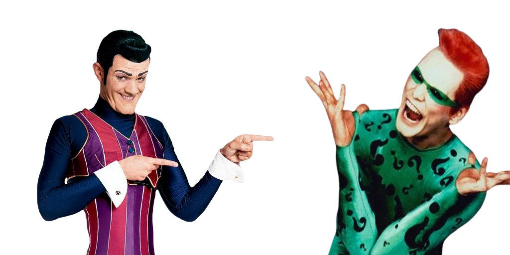 Robbie Riddle The Riddler vs Robbie Rotten by SteveIrwinFan96 on DeviantArt