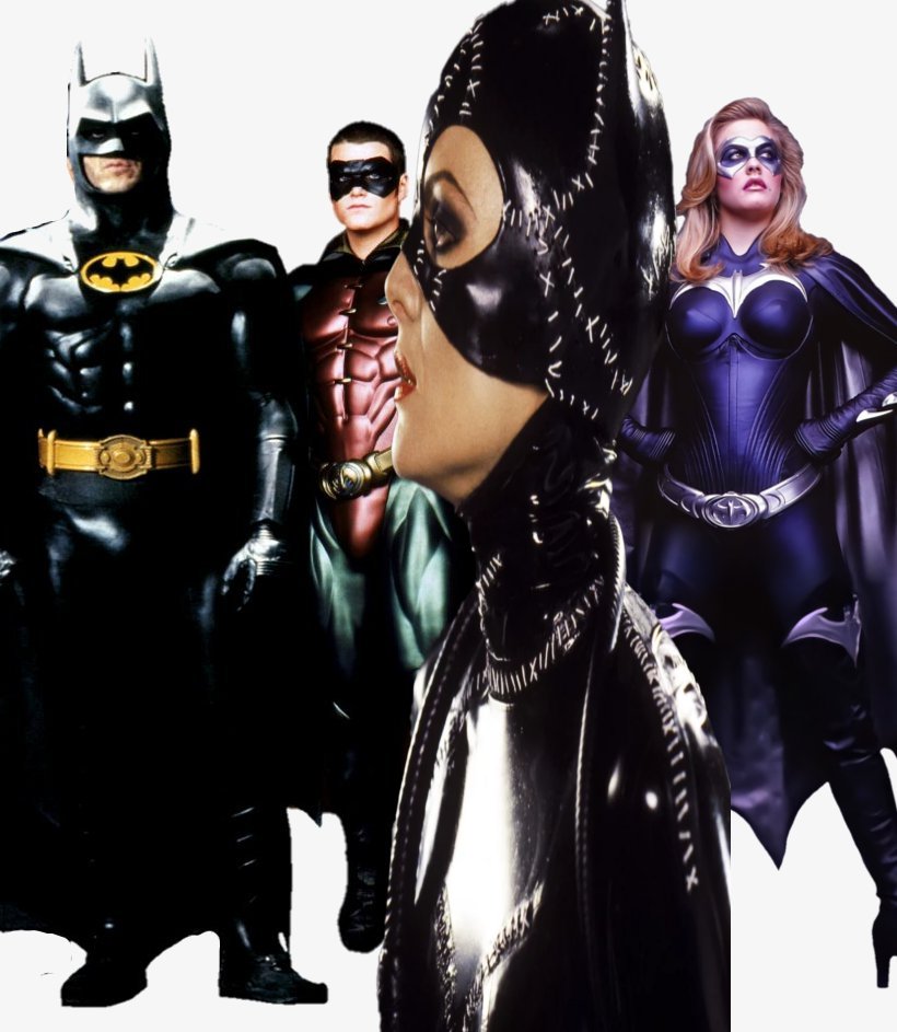 Batman meets Catwoman Robin and Batgirl by SteveIrwinFan96 on DeviantArt
